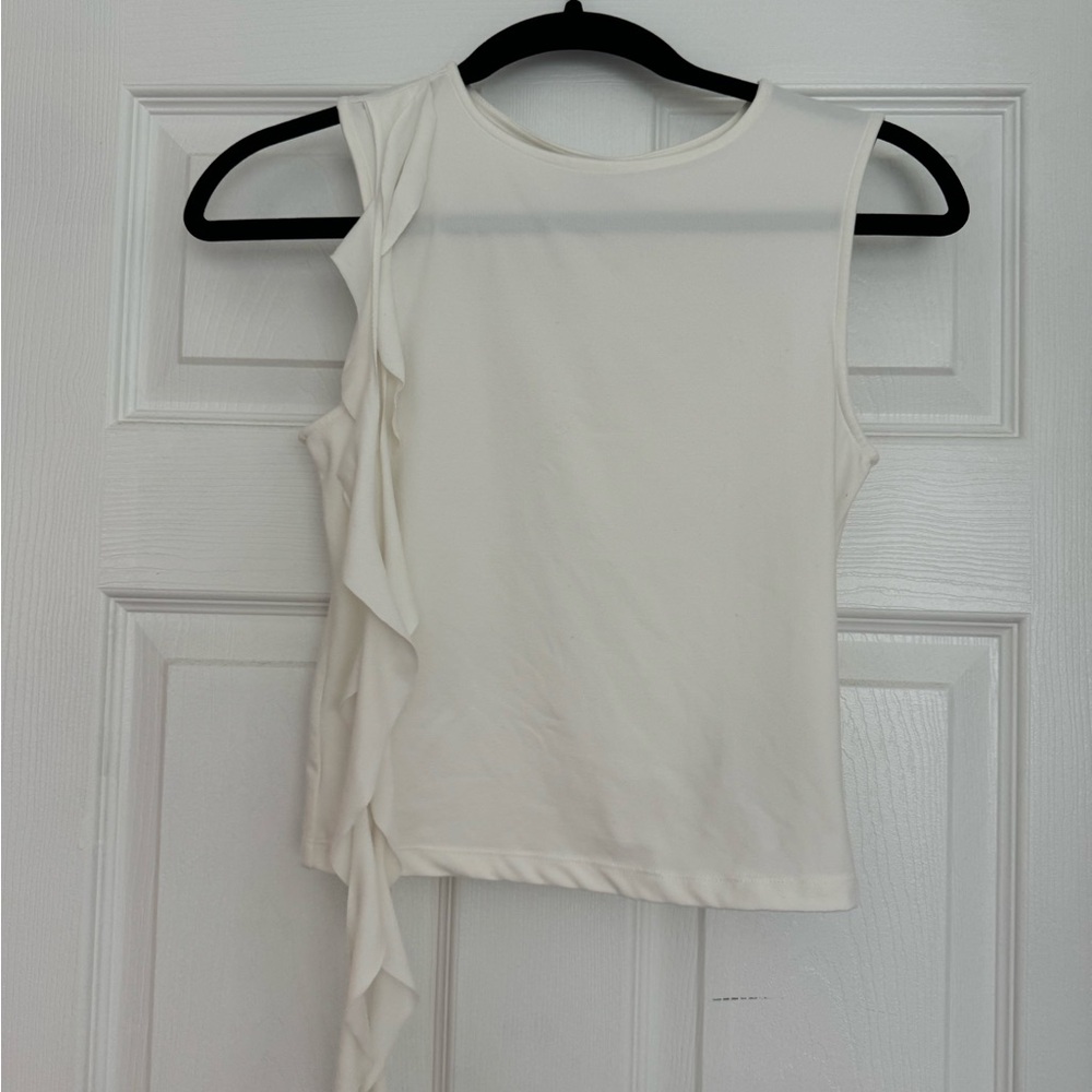 White tank top